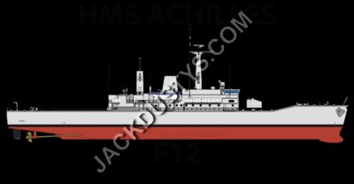 HMS ACHILLES - F12 - Orig