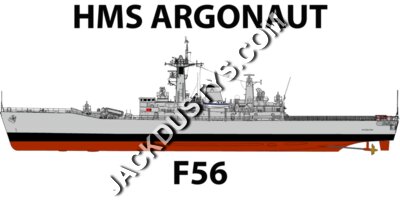 HMS ARGONAUT - seacat conversion