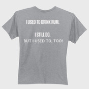 used to drink rum