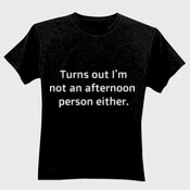 Afternoon Person