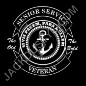 senior service veteran white