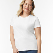 Ladies Heavy Cotton Semi Fitted T Shirt by Gildan